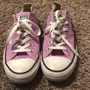 Purple/pink Converse size 10 woman’s